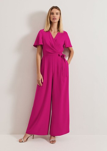 Phase Eight Julissa Jumpsuit Pink Canada | PHTUMX-409